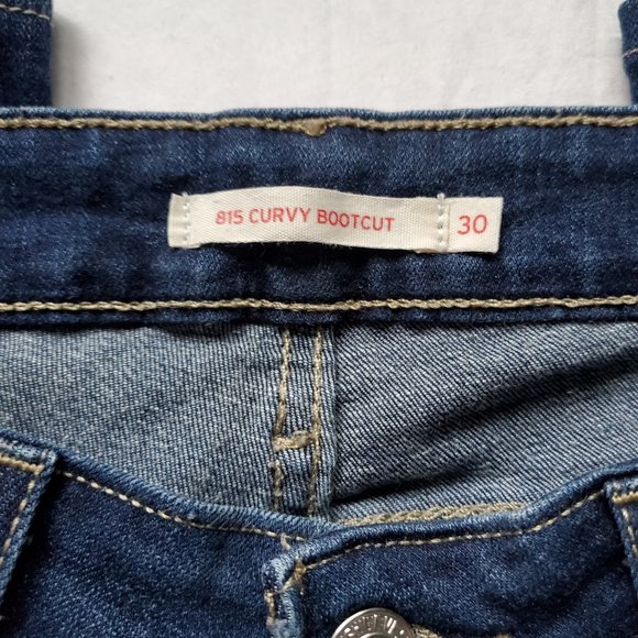Woman's 815 Levi's curvy bootcut sz 30 - Picture 4 of 7